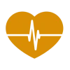 pictogramme coeur qui montre la cohérence cardiaque